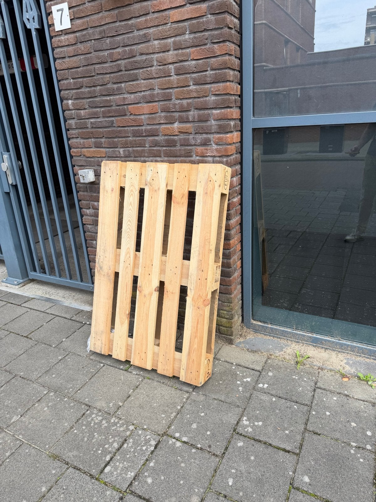 Euro pallet gratis ophalen, Ophalen, 50 mm of meer, Minder dan 200 cm, Vuren