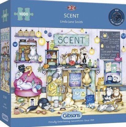 Gibsons - Scent - 1000 stukjes, Ophalen of Verzenden, 500 t/m 1500 stukjes, Nieuw, Legpuzzel