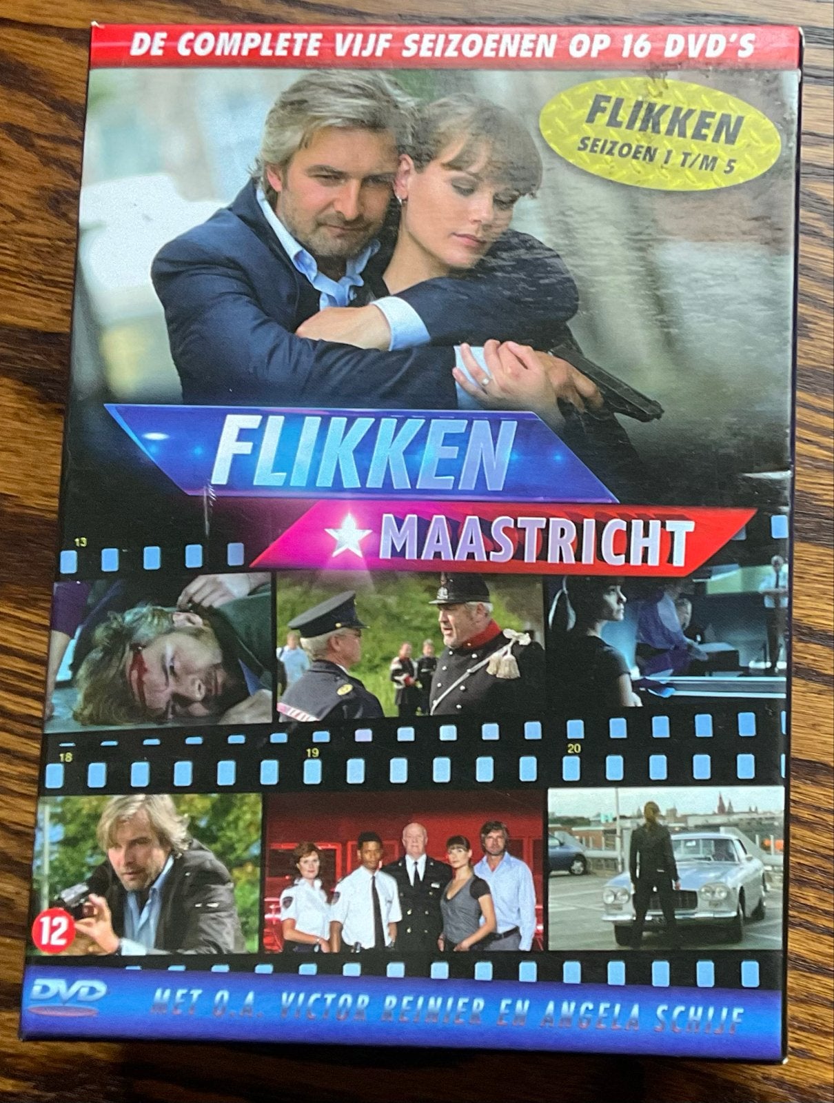 Flikken Maastricht - Complete Vijf Seizoenen (16 DVD's), Seizoen 1, Misdaad, Nederlands, Zo goed als nieuw