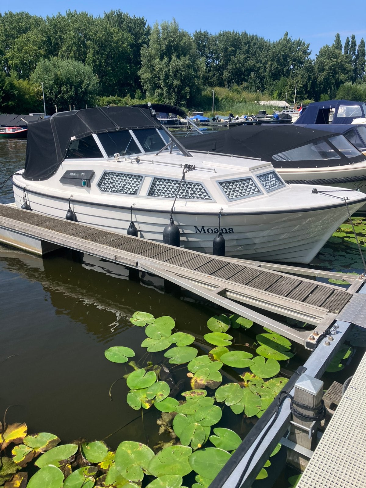Hanto 22 kajuit sloep., Watersport en Boten, Sloepen, Binnenboordmotor, Diesel, Ophalen, Overige merken