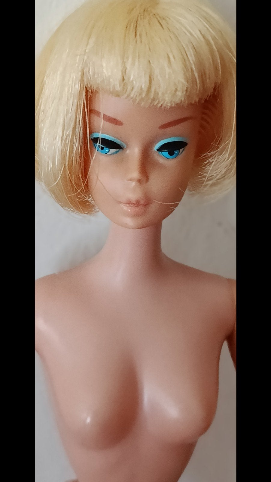 Barbie AG zeldzaam met ingegraveerd merk. Eerste uitgave., Verzamelen, Ophalen of Verzenden, Pop