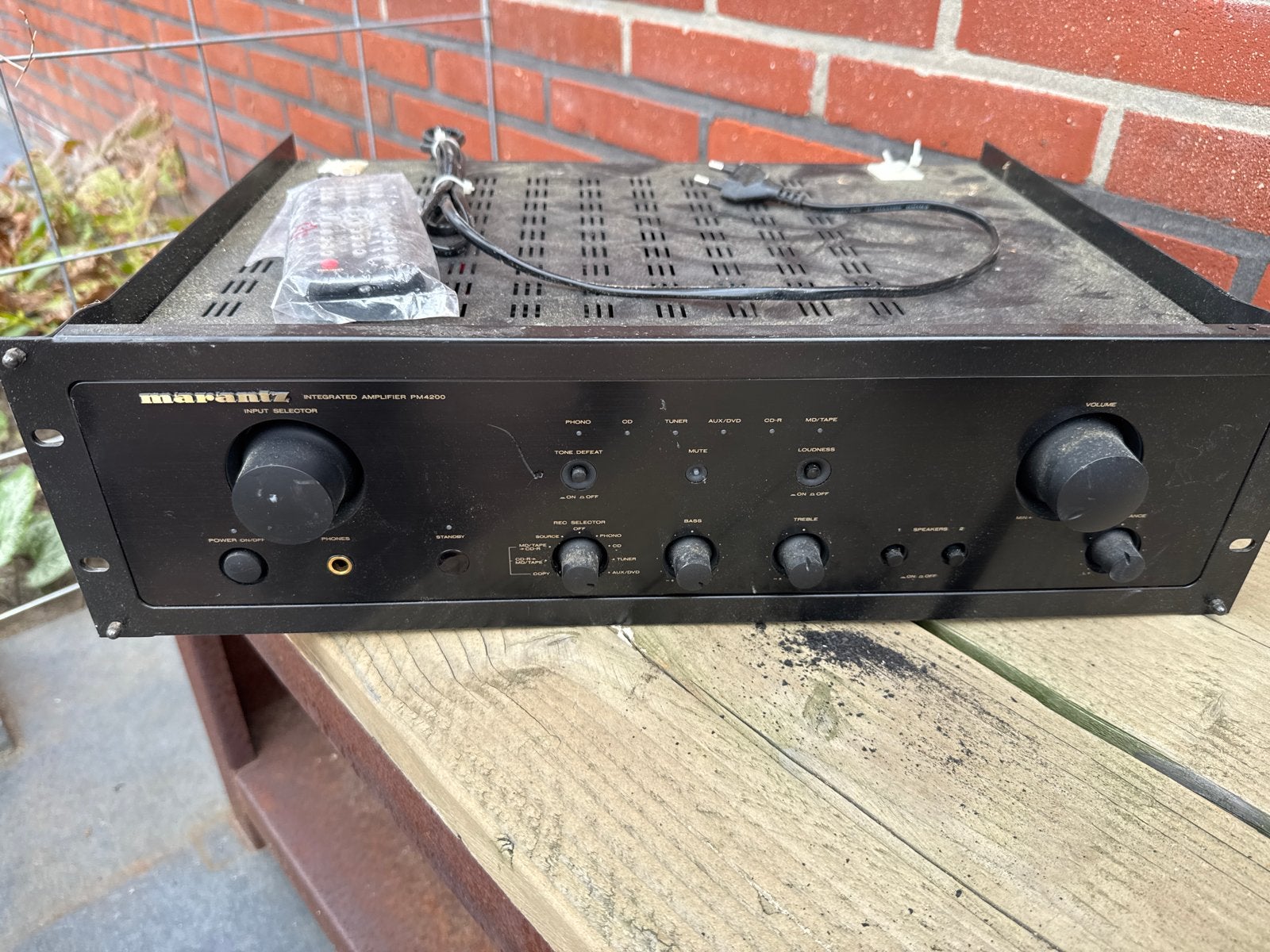 Marantz PM4200 Geïntegreerde Versterker - Gebruikt, Marantz, Gebruikt, Ophalen of Verzenden, 60 tot 120 watt