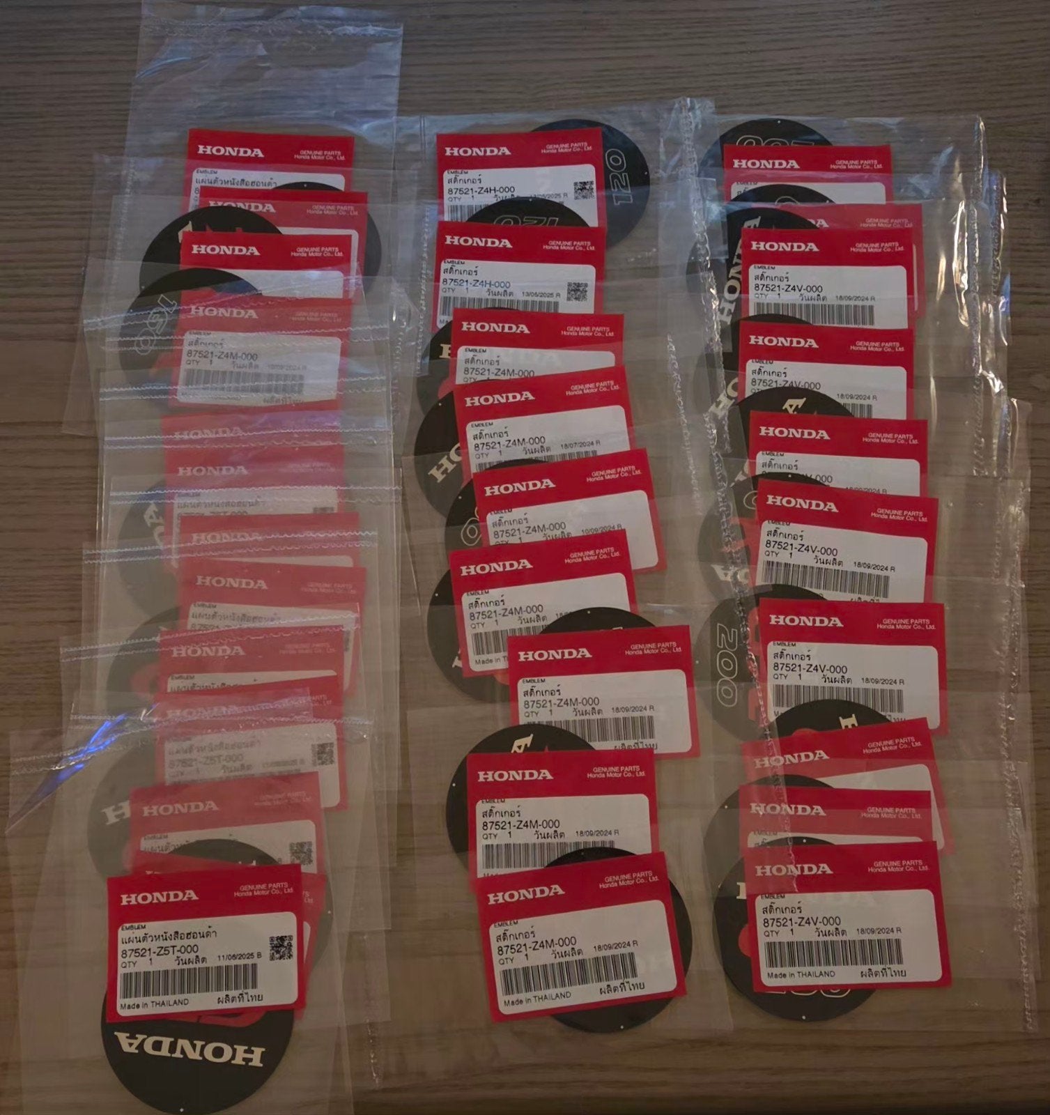 Nieuwe originele Honda-GX stickers, Ophalen of Verzenden, Nieuw, Benzinemotor, 1800 rpm of meer