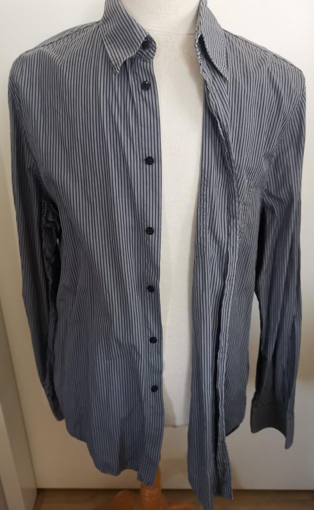 ICEBERG shirt maat XL, Verzenden, Zo goed als nieuw, Grijs, Halswijdte 43/44 (XL)