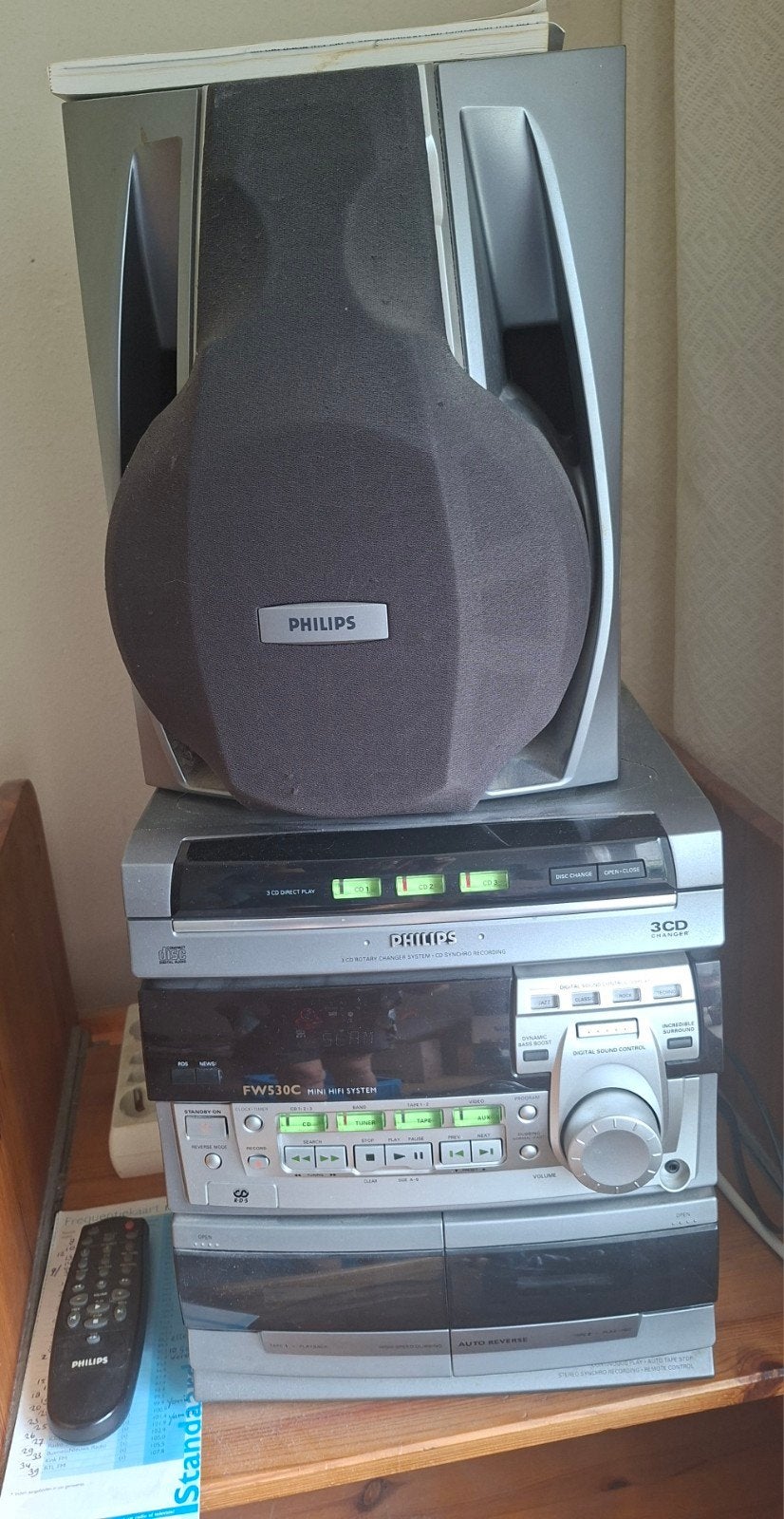 Philips FWM510C Mini Hi-Fi Systeem met CD, Cassette en Radio, Ophalen