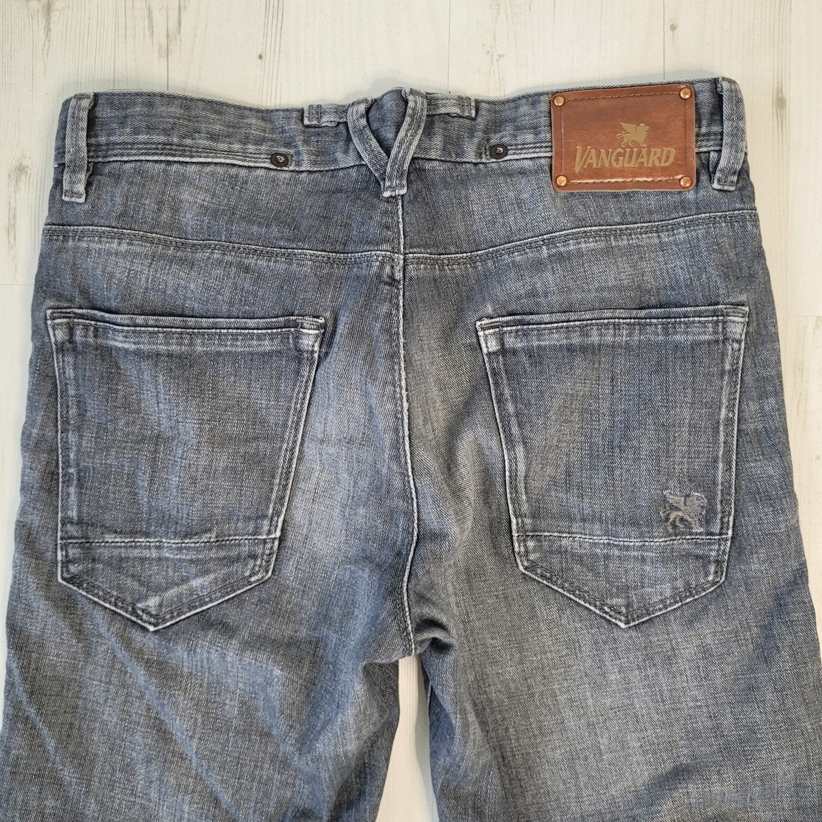 Vanguard V7 rider spijkerbroek W29 L32 slim straight fit, W32 (confectie 46) of kleiner, Ophalen of Verzenden, Zo goed als nieuw