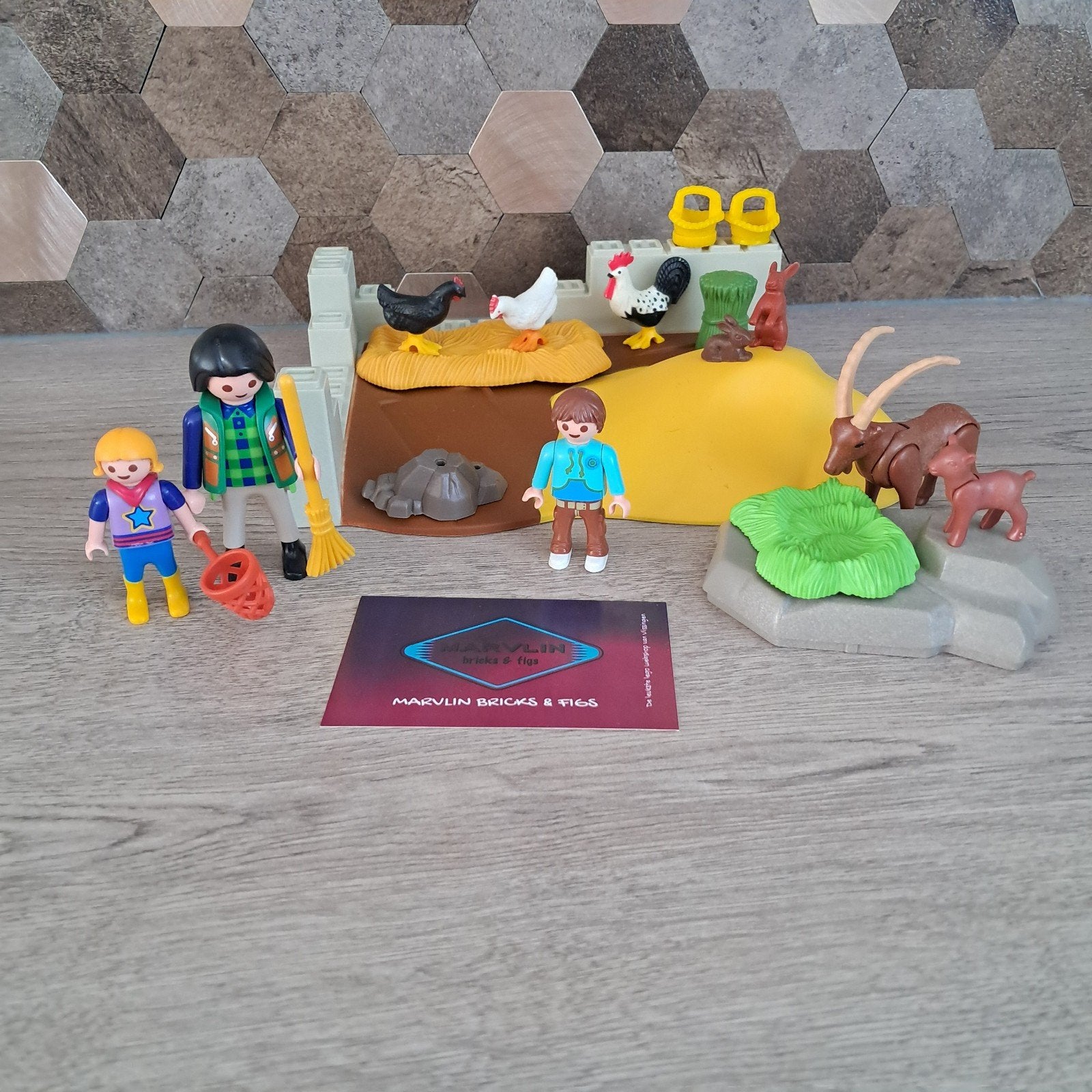 Playmobil Boerderij Scène met Dieren en Figuren, Kinderen en Baby's, Gebruikt, Gebouw, Brandstätterstr. 2-10, 90513 Zirndorf, Duitsland