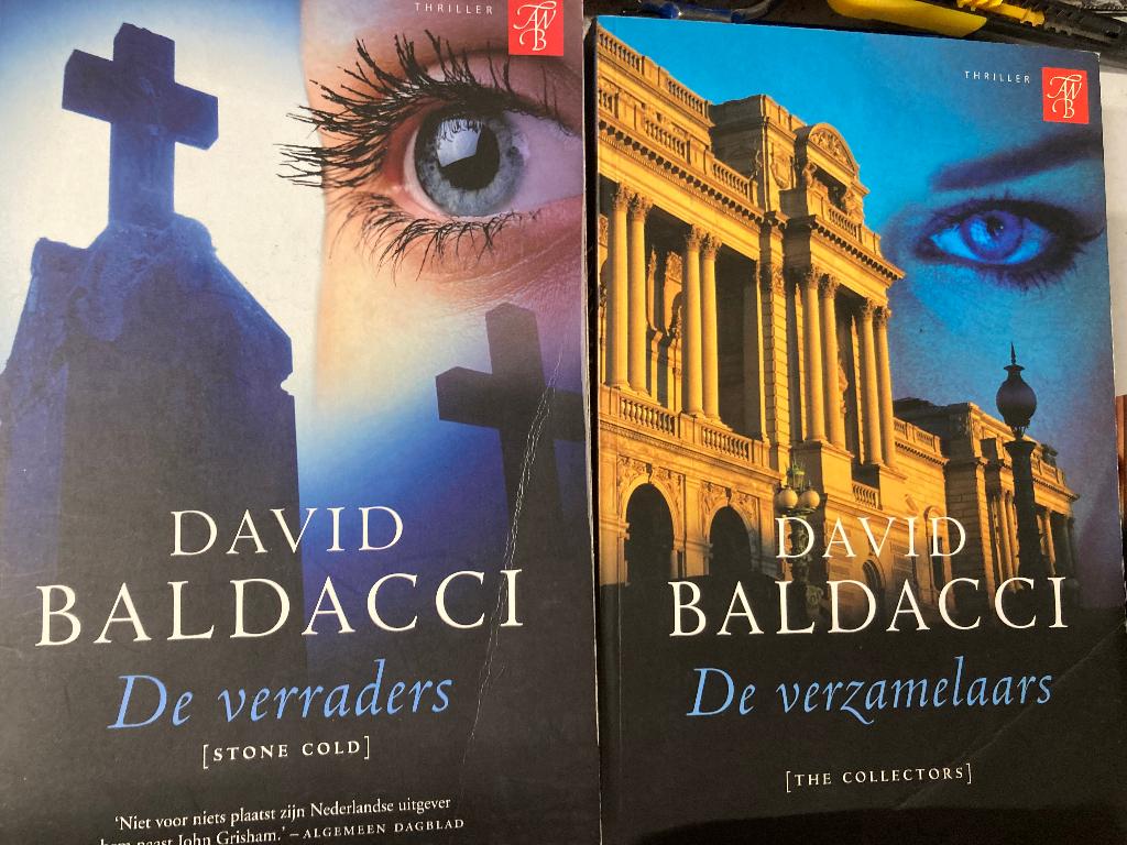 T.K. nog 26 Boeken David Baldacci Zie actuele lijst, Ophalen of Verzenden, Gelezen, David Baldacci, Wereld overig