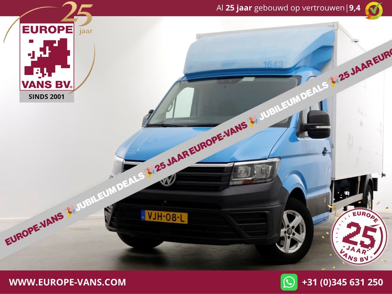 Volkswagen Crafter 35 2.0 TDI E6 Bakwagen met achterdeuren 2, Voorwielaandrijving, Gebruikt, 4 cilinders, 2500 kg