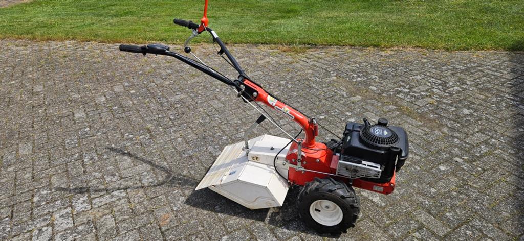 2wielige tuintractor, Eurosystems p55, Ophalen, Zo goed als nieuw, Benzine