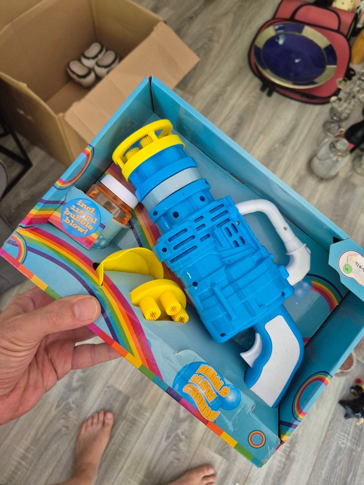 Bubble Blow Bellenblaas Machine - Nieuw in doos!, Ophalen of Verzenden, Nieuw, Jongen of Meisje