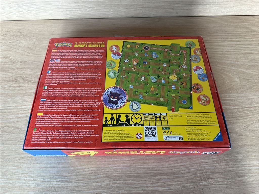 Pokemon Labyrinth - doolhof - S7175, Ophalen of Verzenden, Zo goed als nieuw