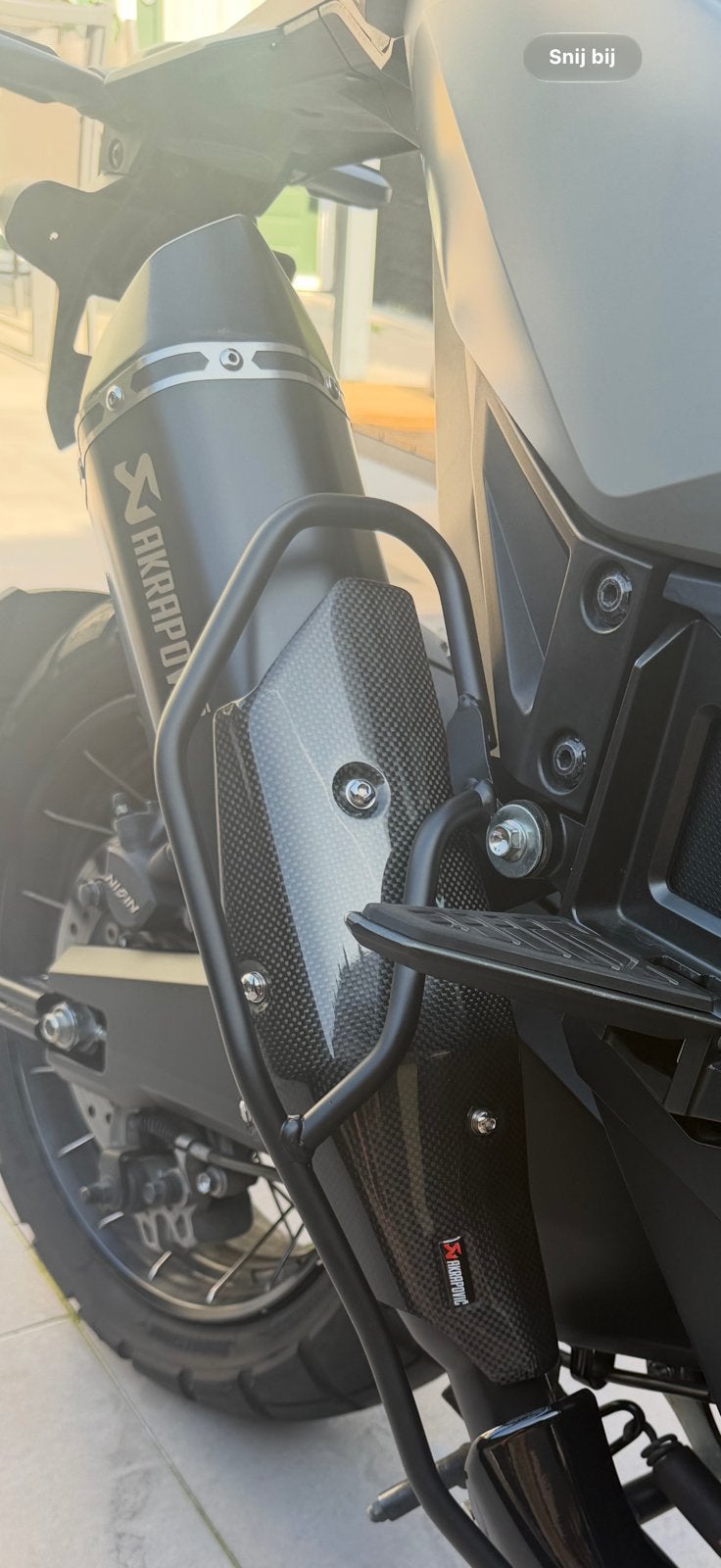 Honda x adv uitlaat/ honda x adv akrapovic look/honda x adv, Ophalen of Verzenden, Nieuw
