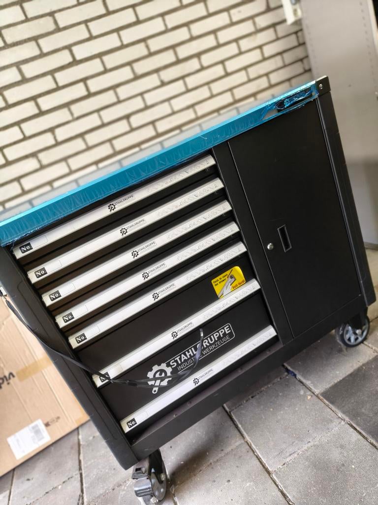 Stahlgruppe Gereedschap Trolley XXL - Gevuld, Ophalen of Verzenden, Gevuld, Nieuw