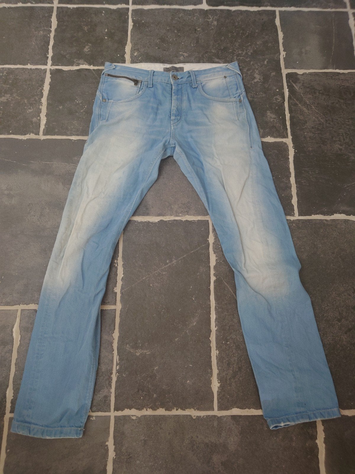 Jack & Jones, Nick / Regular Fit, blauw, W31 L32, Rob3132, Blauw, W32 (confectie 46) of kleiner, Ophalen of Verzenden, Zo goed als nieuw