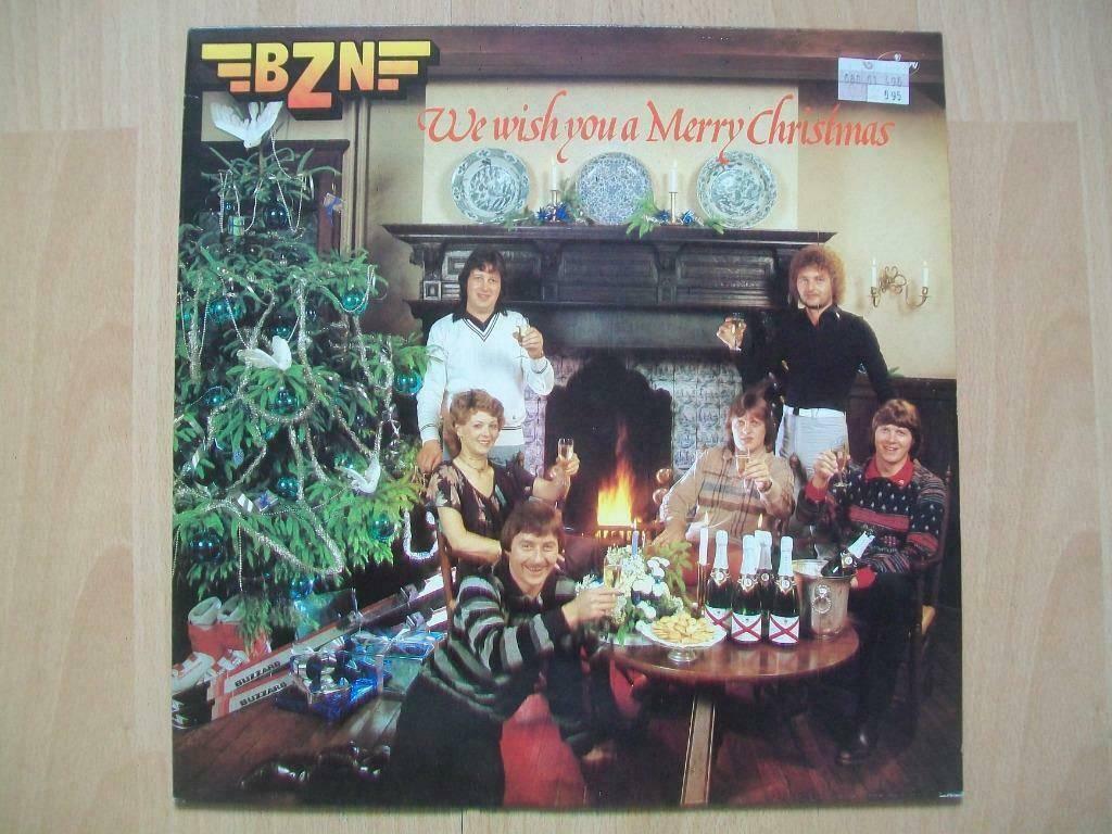 LP - BZN - We wish you a Merry Christmas, Ophalen of Verzenden, Zo goed als nieuw, 12 inch