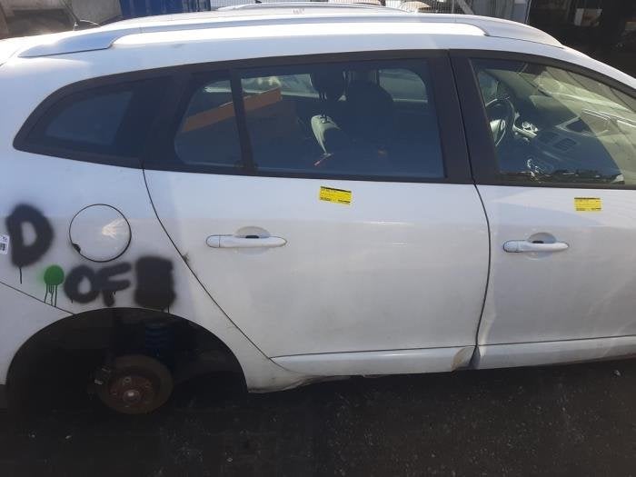 Portier 4Deurs rechts-achter van een Renault Megane (OV369), Gebruikt, -, -, Ophalen of Verzenden