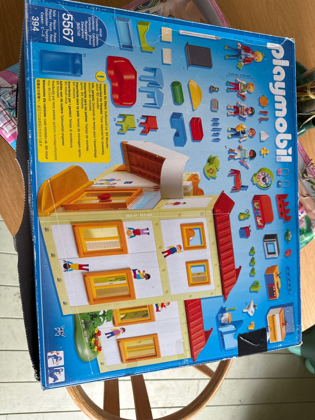 Playmobil City Life School 5567 & Summer Fun Hotel 5265, Ophalen, Gebruikt, Gebouw, Complete set