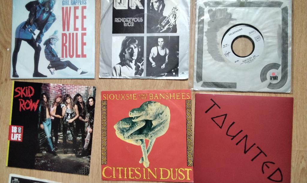 Siouxsie & The Banshees Cities In Dust + COLLECTIE SINGLES, Ophalen, Gebruikt, Pop, Single