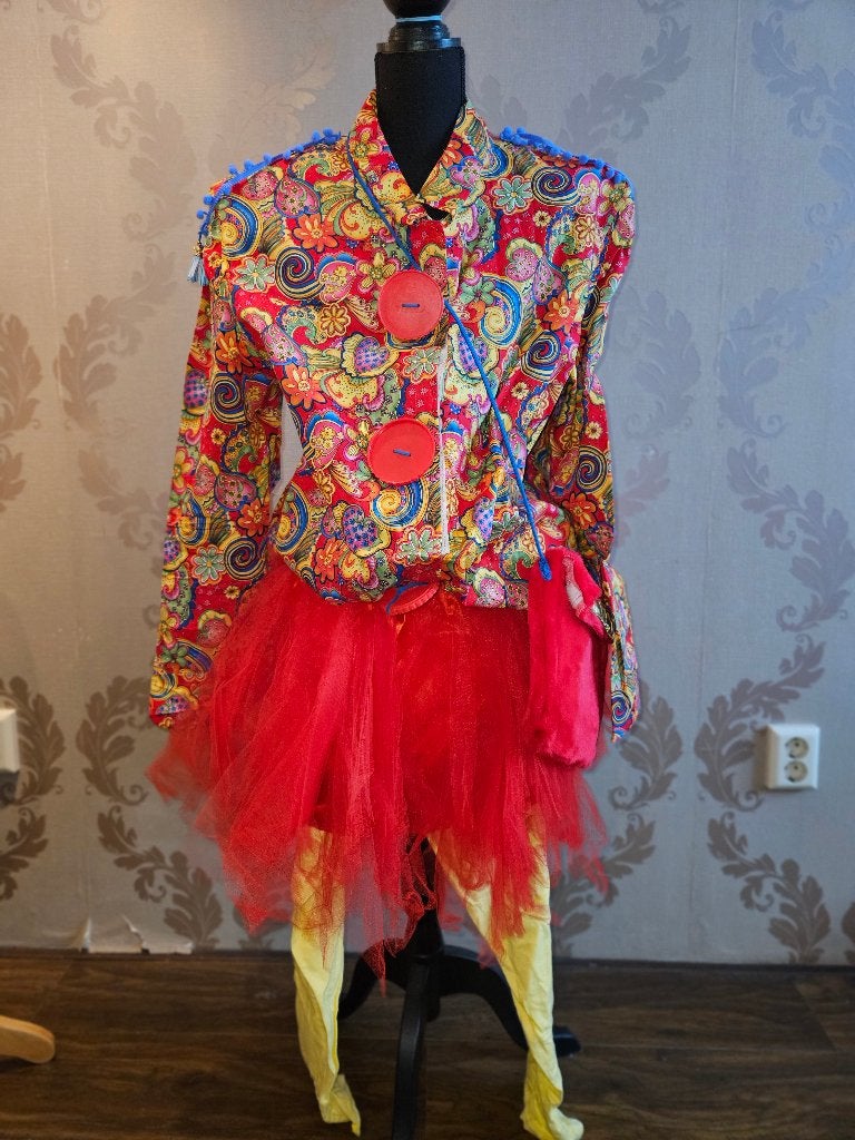 kleding karnaval voor heren of dames, Carnaval, Overige maten, Ophalen of Verzenden, Kleding