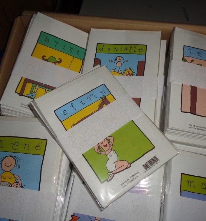 864x Naamwenskaarten Mooie mix, Diversen, Ophalen, Nieuw