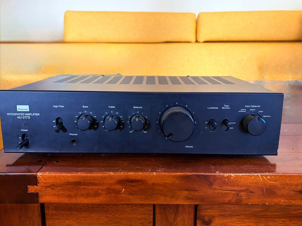 Sansui AU-217 II, Gebruikt, Ophalen, Overige merken, Minder dan 60 watt