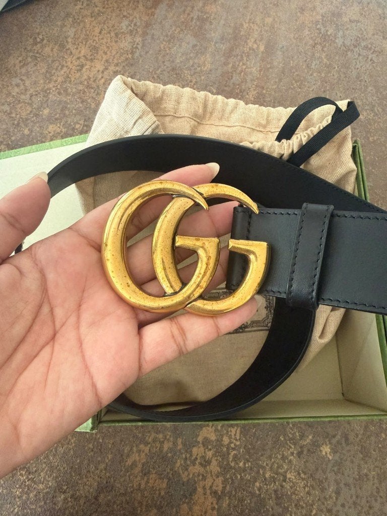 Gucci riem 85, Kleding | Dames, 80 tot 90 cm, Zwart, Ophalen of Verzenden, Gucci