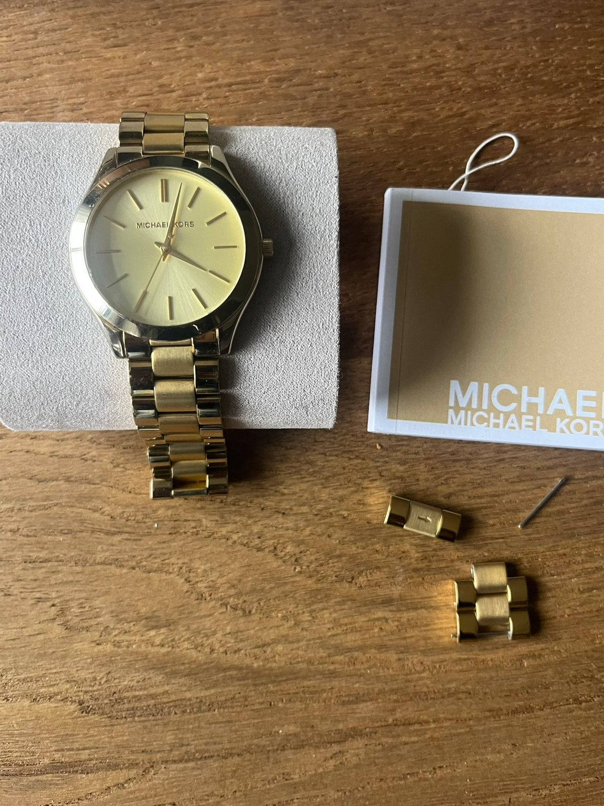 Super mooi 3 X gedragen Michael Kor s dames horloge koopje, Ophalen of Verzenden