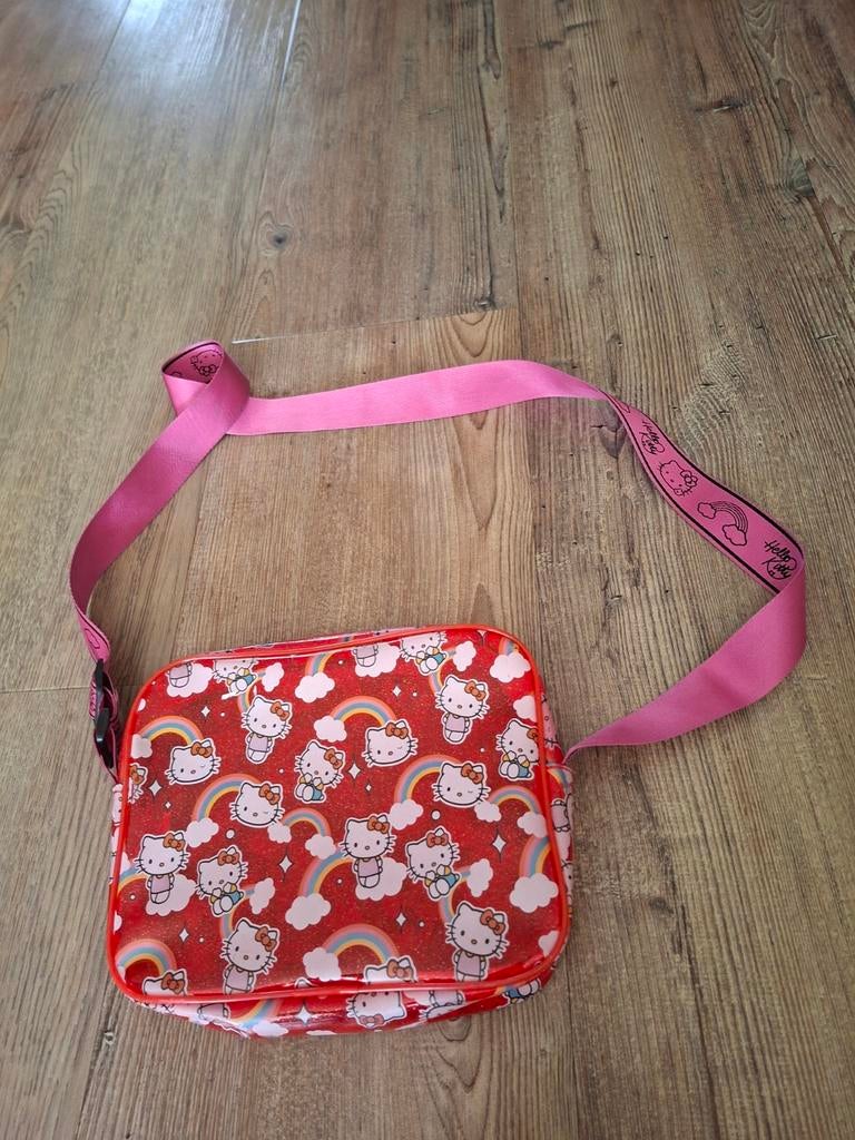 Hello Kitty Schoudertasje - alleen ophalen, Ophalen, Gebruikt, Rood, Overige merken