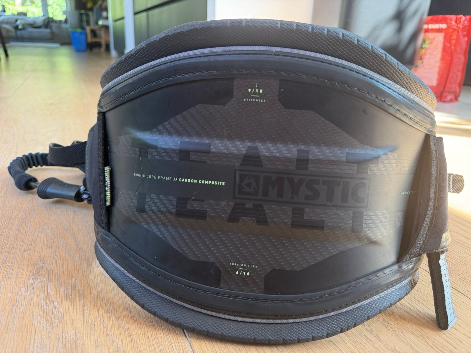Mystic Stealth XS + Bar | Zeer nette staat, Watersport en Boten, Kitesurfen, Geen board, Ophalen of Verzenden, Trapeze