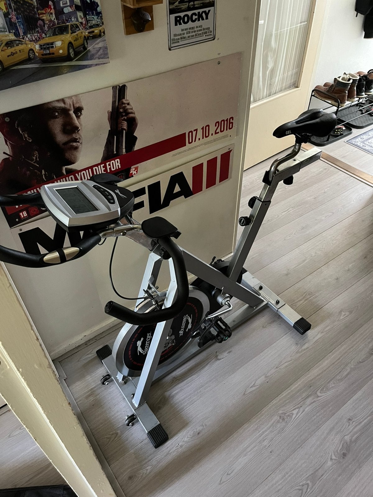 Spinningbike, Sport en Fitness, Fitnessapparatuur, Ophalen, Gebruikt, Spinningfiets
