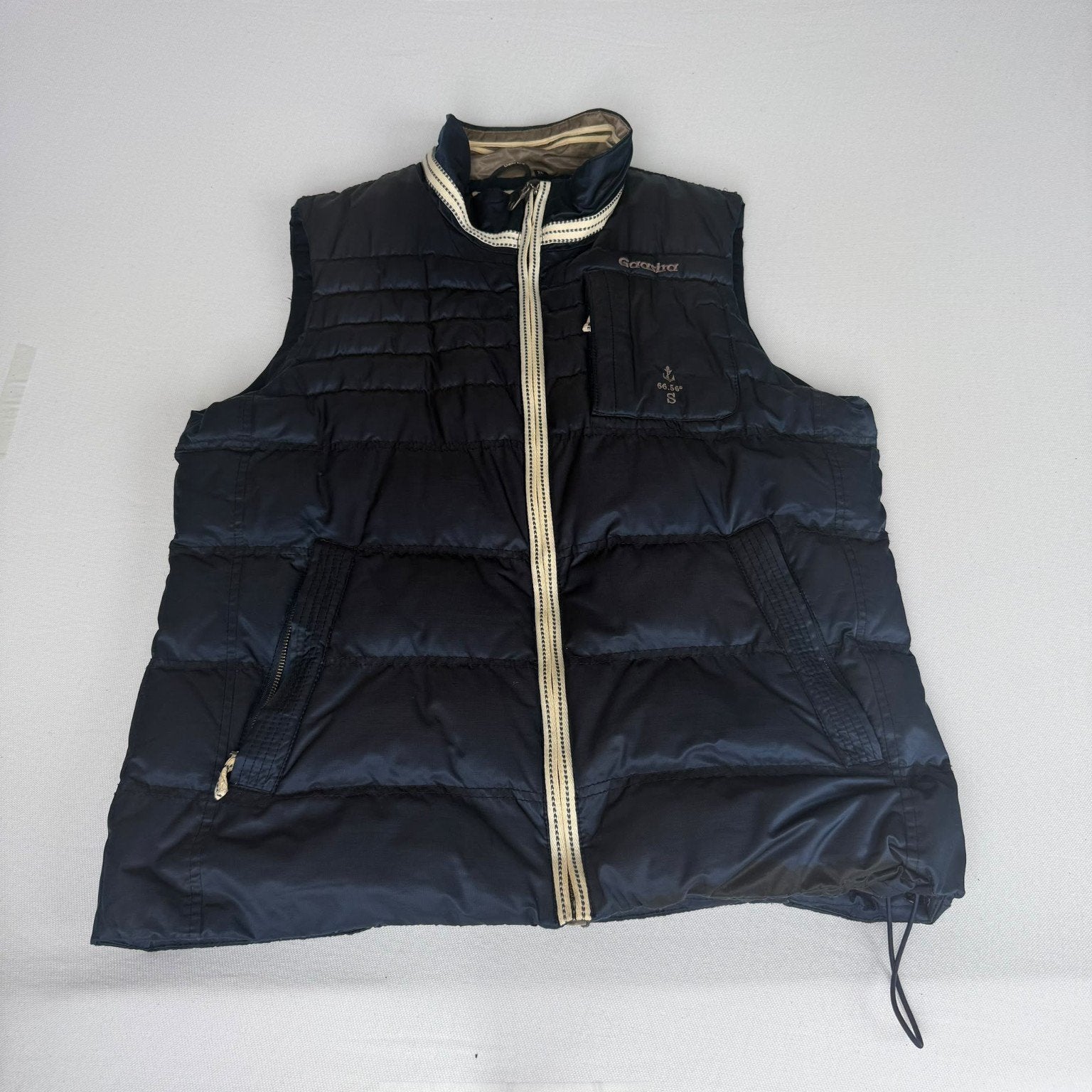Gaastra Starboard Society Gewatteerde Bodywarmer donkerblauw, Ophalen of Verzenden, Zo goed als nieuw, Maat 46 (S) of kleiner