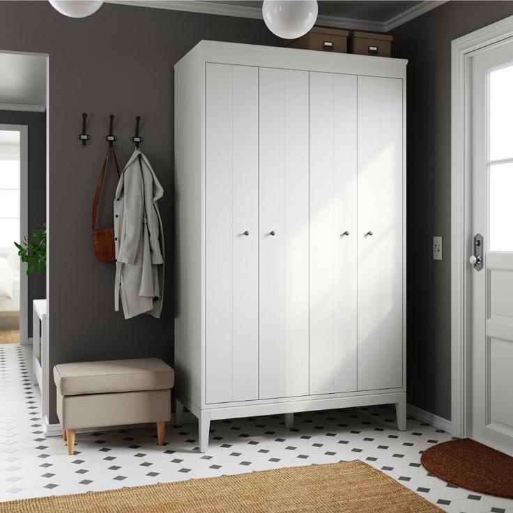 IKEA IDANÄS kledingkast (als nieuw), Huis en Inrichting, Kasten | Kledingkasten, Ophalen, Met deur(en), 200 cm of meer, Zo goed als nieuw
