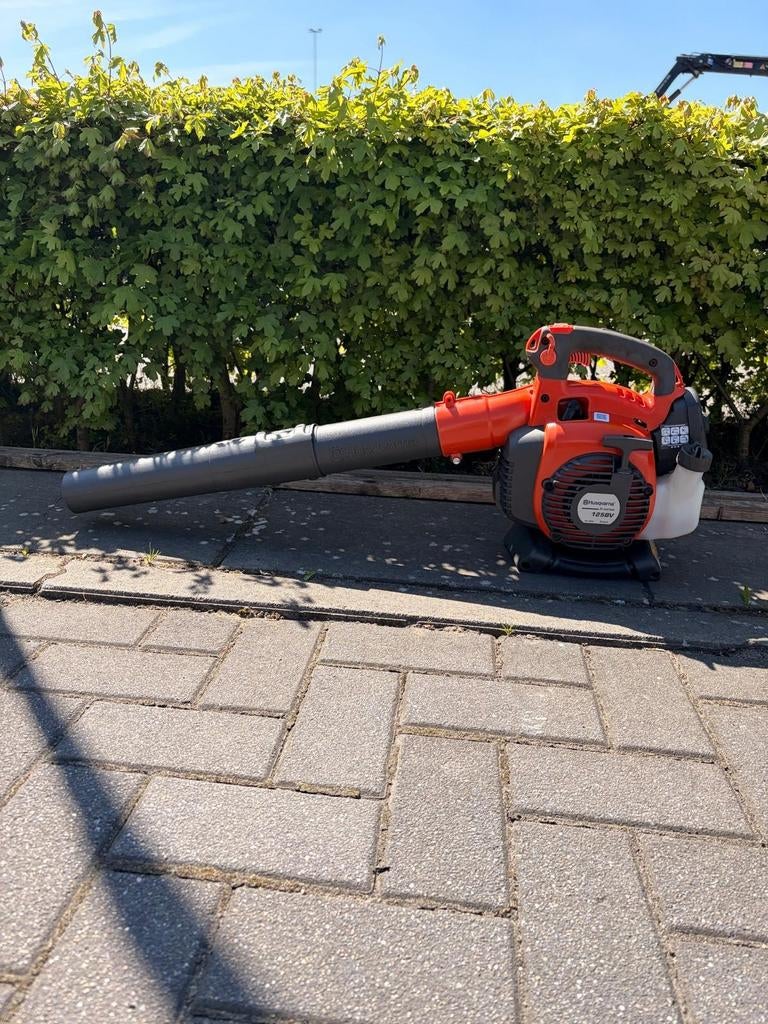 Husqvarna 125BV Bladblazer - Zo goed als nieuw, Ophalen, Benzine, Handgedragen, Zo goed als nieuw