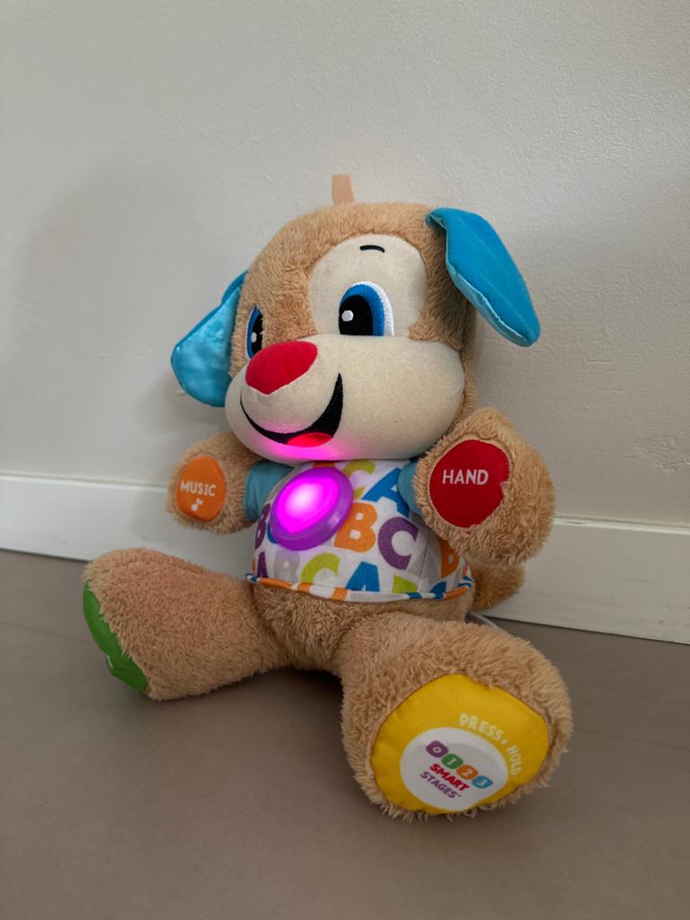 Fisher-Price Leerbeer: Engels sprekend, licht & geluid, Ophalen of Verzenden, Gebruikt, Overige typen, Met licht