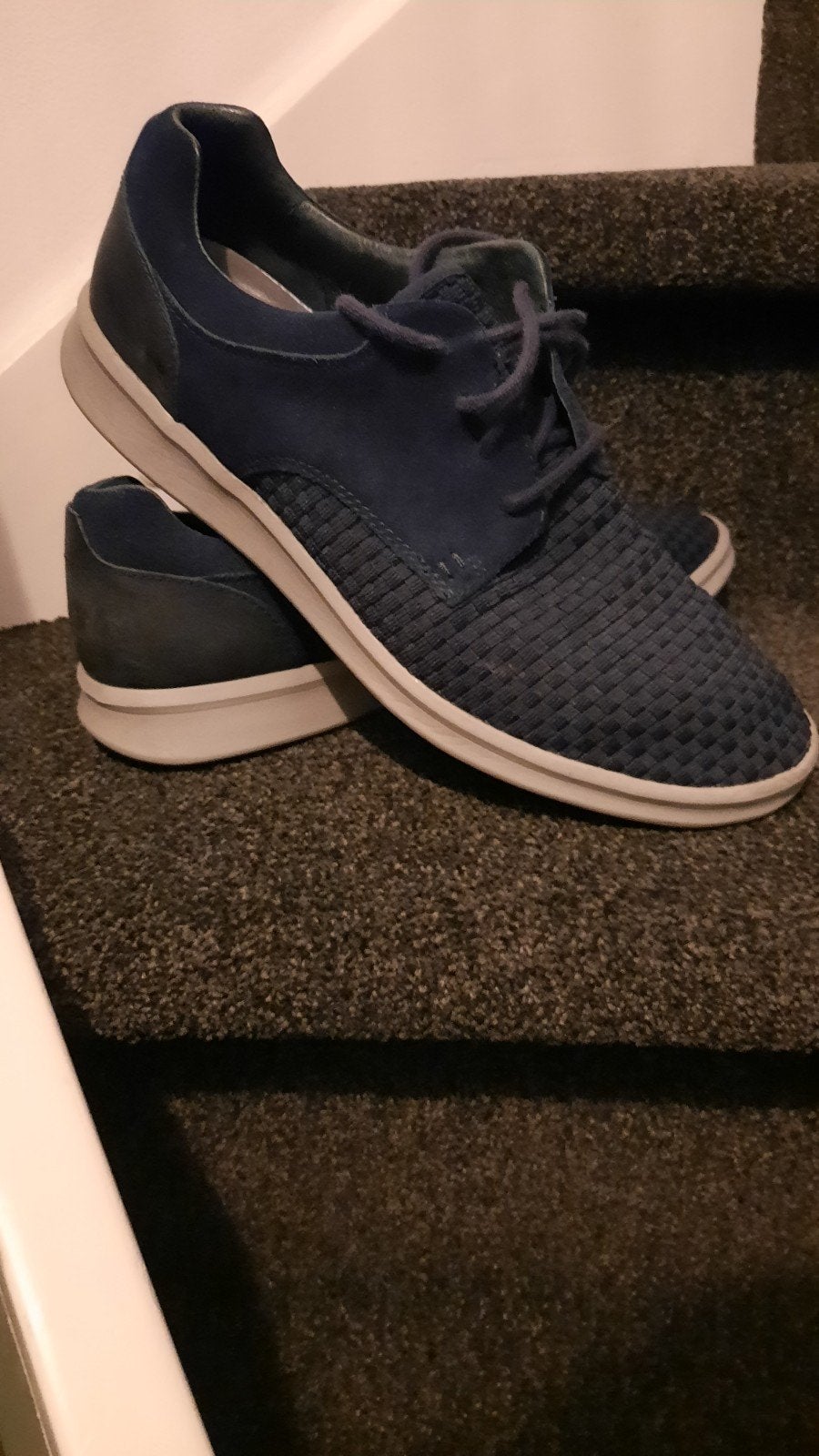 UGGs woven maat 45.5, UGG, Blauw, Ophalen of Verzenden, Zo goed als nieuw