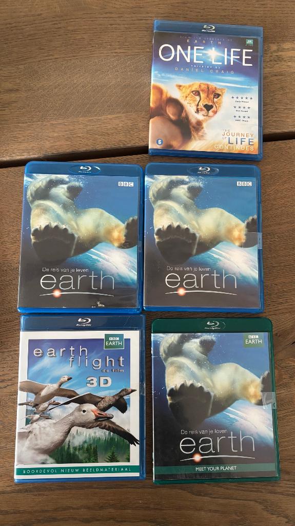 BBC Earth Blu-ray collectie –, Ophalen, Zo goed als nieuw, Documentaire en Educatief, Boxset