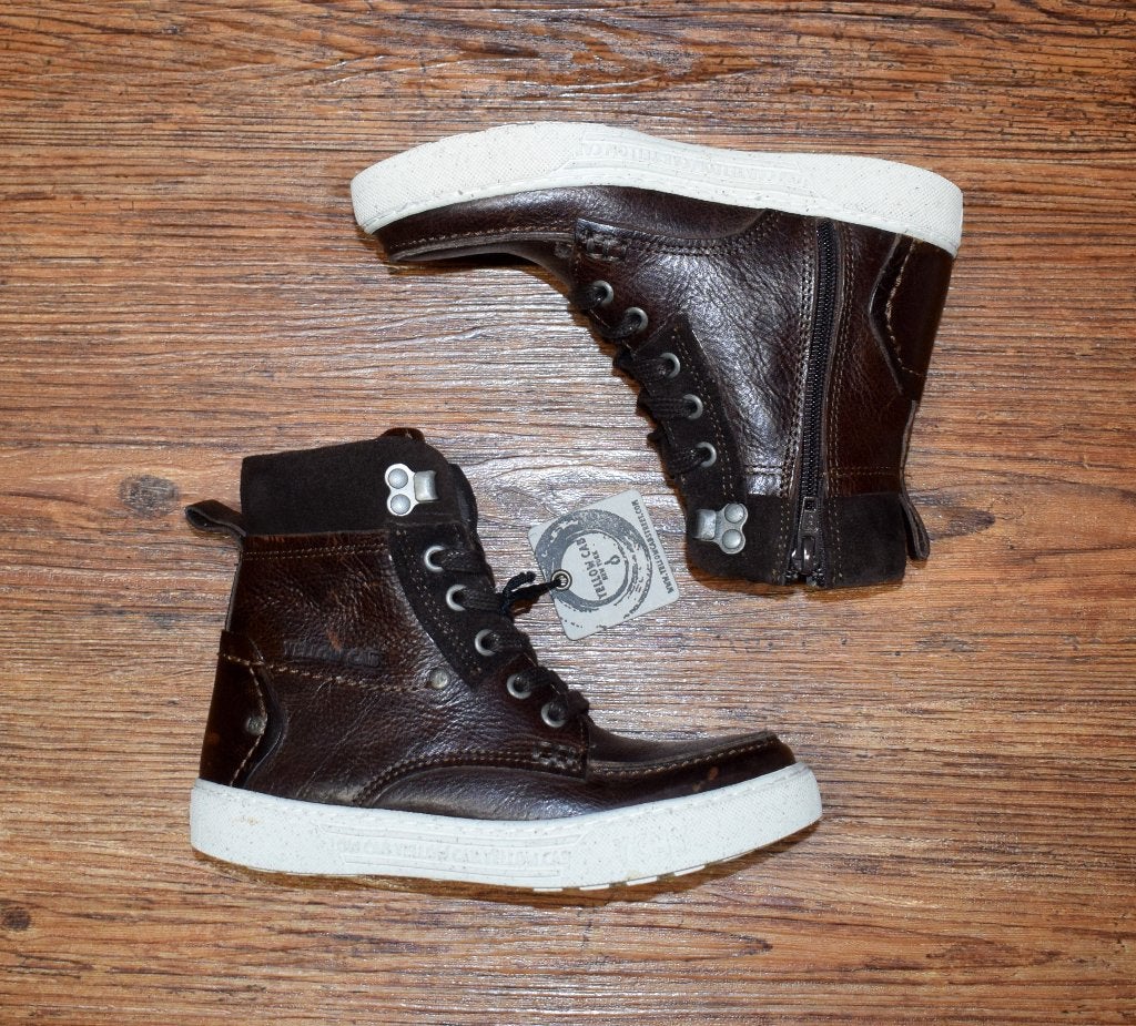 YELLOW CAB - leren hoge bruine Load boots - maat 31, Schoenen, Nieuw, Ophalen of Verzenden, Jongen
