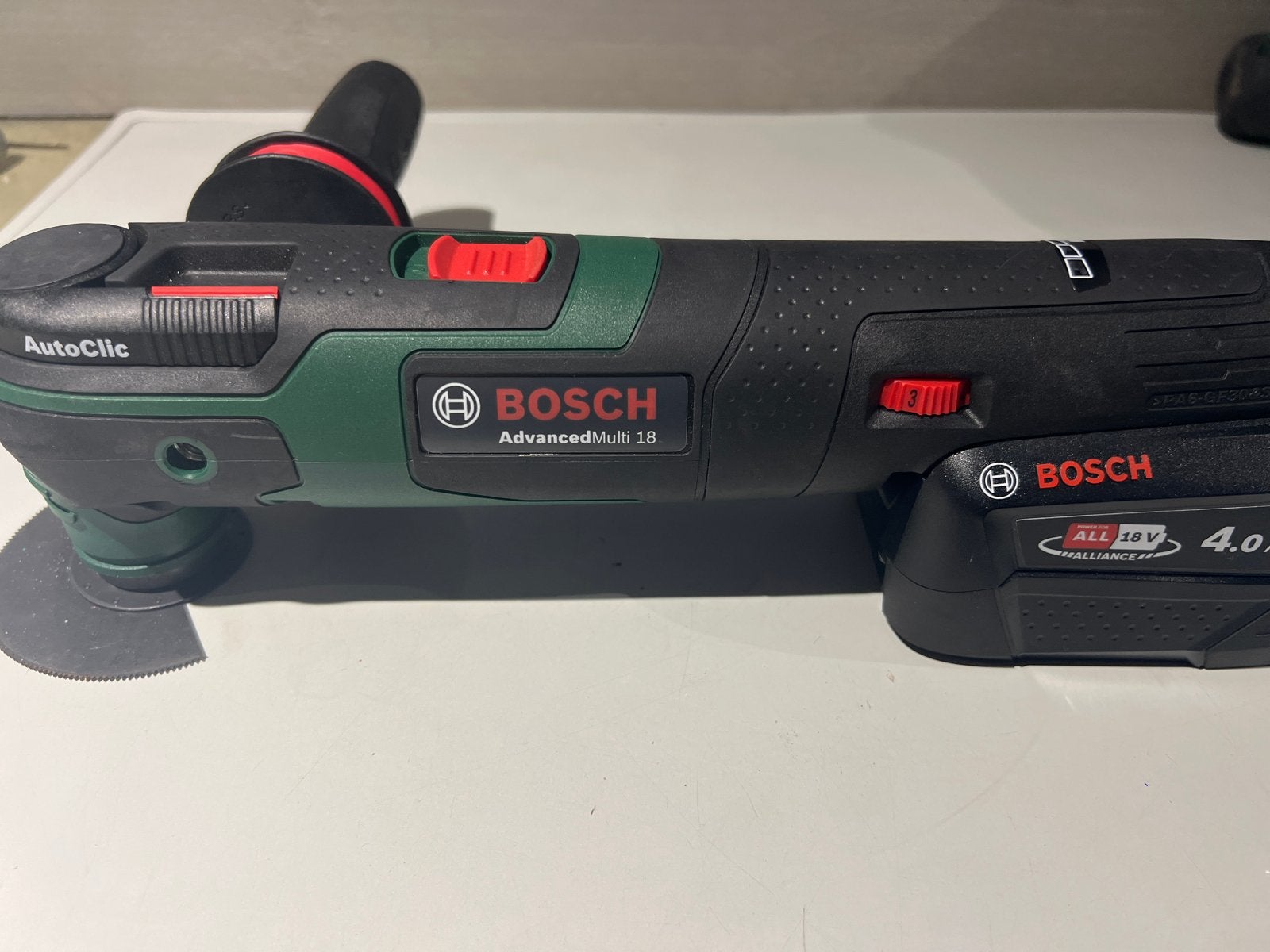 Bosch AdvancedMulti 18 Multitool - Zo goed als nieuw, N, N, Nieuw, Ophalen of Verzenden