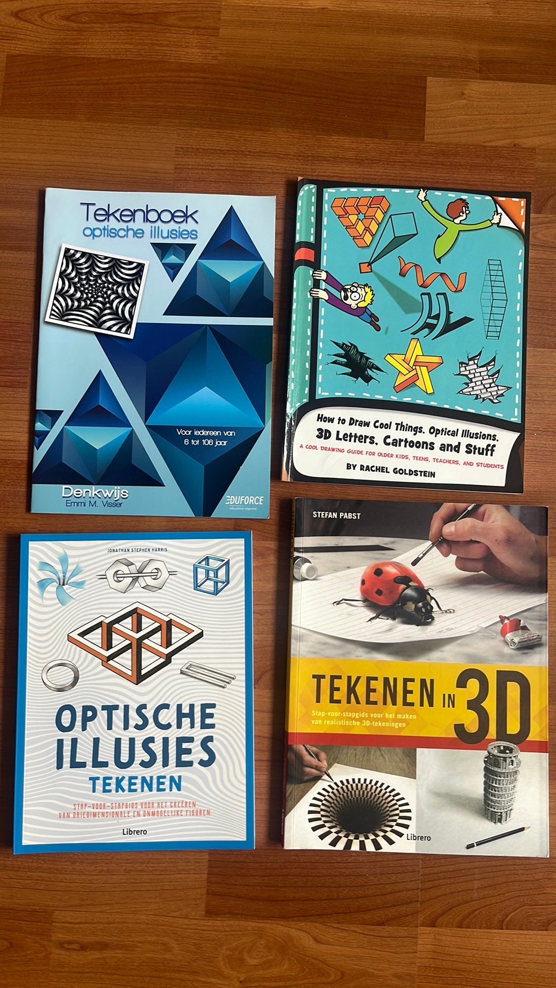 Tekenboeken instructie 3d tekenen, Ophalen of Verzenden, Zo goed als nieuw, Boek of Gids