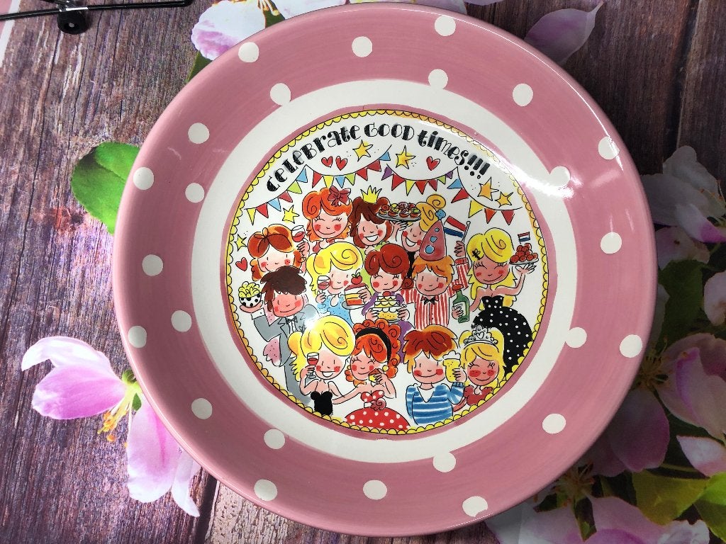Blond Amsterdam schaal 10 jaar bestaan - Limited Edition, Ophalen, Nieuw, Aardewerk, Schaal of Schalen