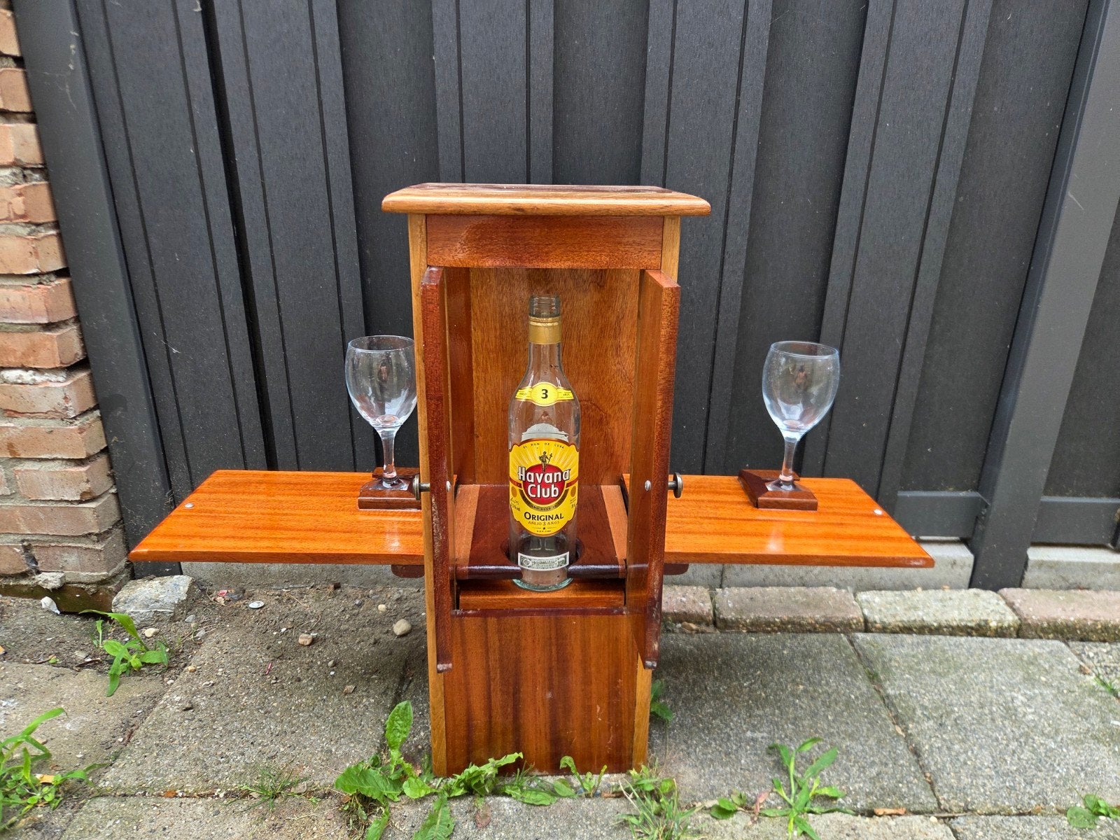 Leuk mini wijnkastje - Compact en stijlvol, Ophalen of Verzenden