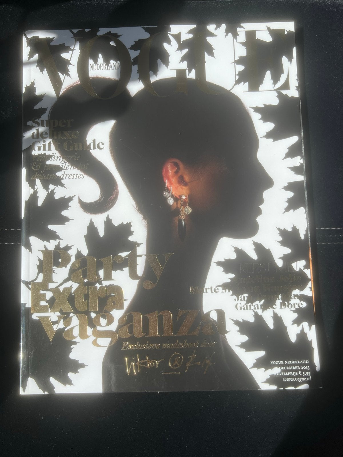 Vogue Nederland December 2015 - Party Extravaganza, Boeken, Ophalen of Verzenden, Gelezen, Glossy