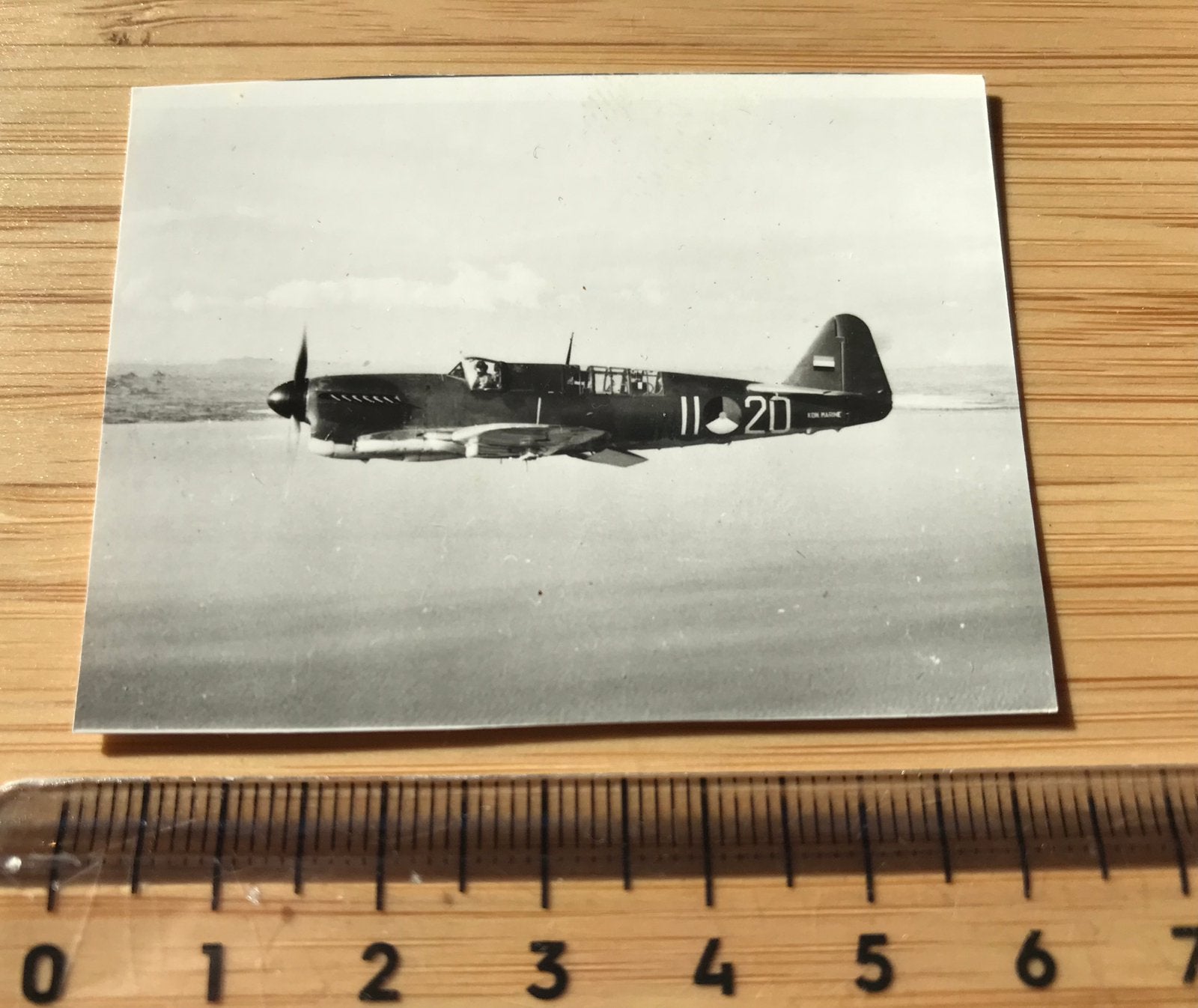 Fairey Firefly MK1 Kon. Marine Vliegtuig foto MLD Luchtvaart, Verzamelen, Ophalen of Verzenden, Zo goed als nieuw, Kaart, Foto of Prent