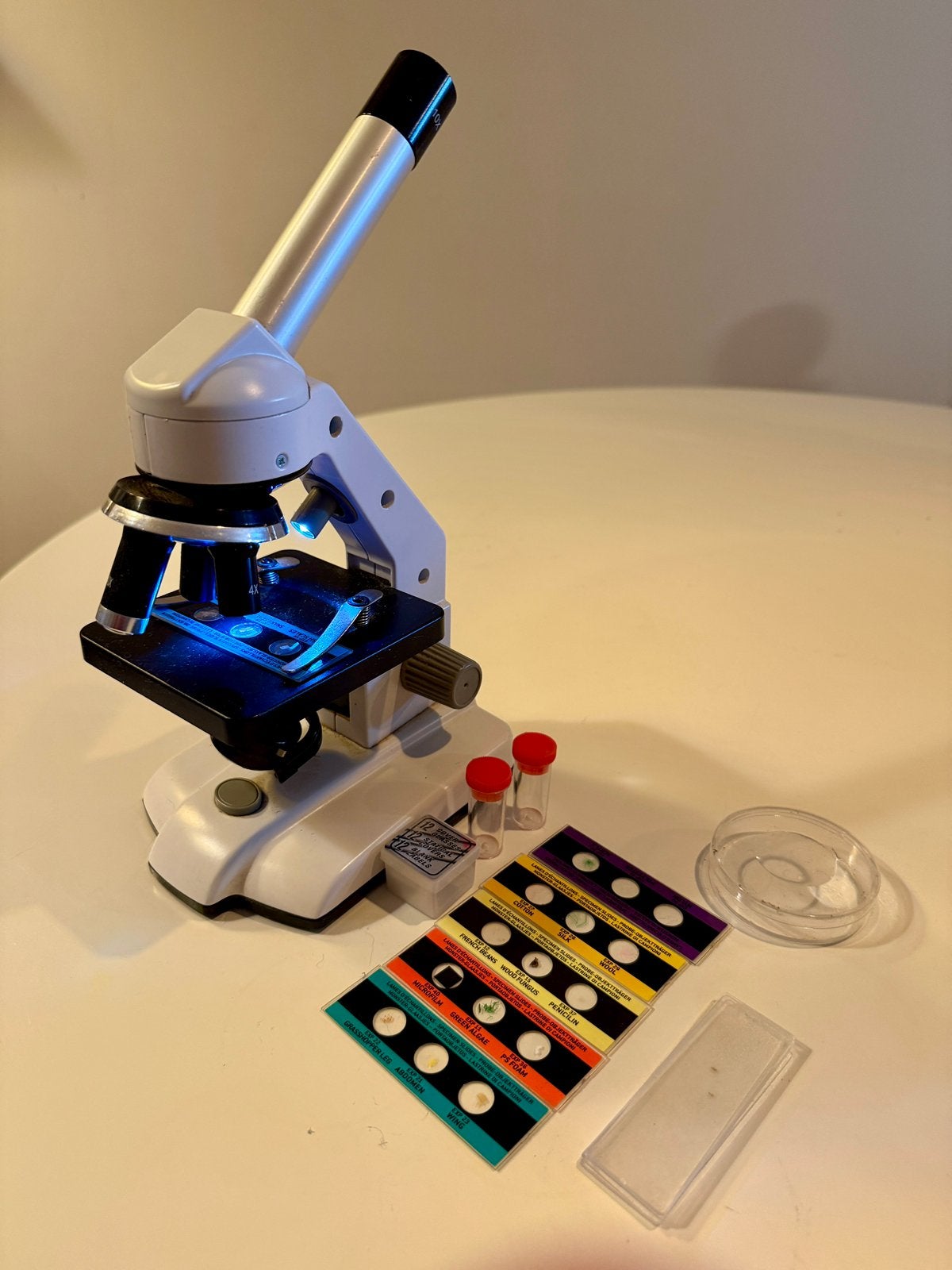 Microscope, Ophalen of Verzenden, Zo goed als nieuw, Minder dan 400x