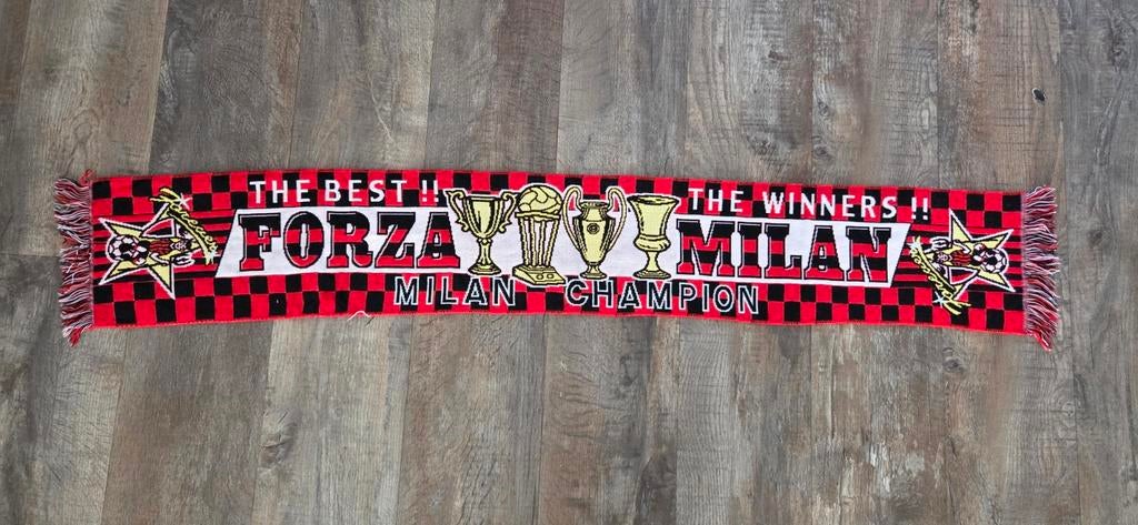 Sjaal AC Milan, Ophalen of Verzenden, Zo goed als nieuw, Buitenlandse clubs, Vaantje of Sjaal