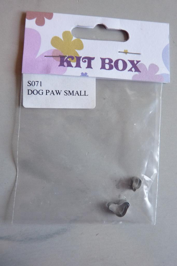 nieuw kit box uitstekerset hondenpoot, Ophalen of Verzenden, Nieuw, Taarten of Cupcakes, Overige typen
