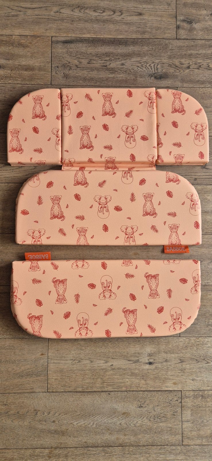 Babboe Curve bakfiets zitkussens met jungle print NIEUW, Ophalen of Verzenden, Nieuw, Kinderkar