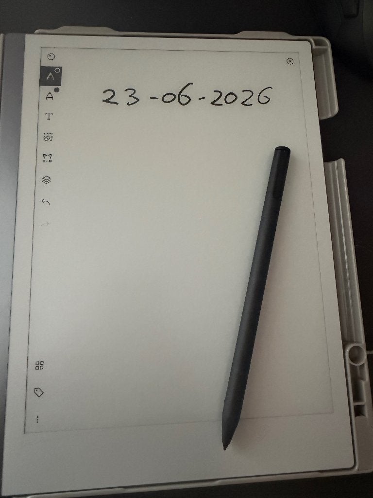 Remarkable2 met hoes 2 keer gebruikt, Computers en Software, Ophalen of Verzenden, Zo goed als nieuw, Draadloos, Remarkable II