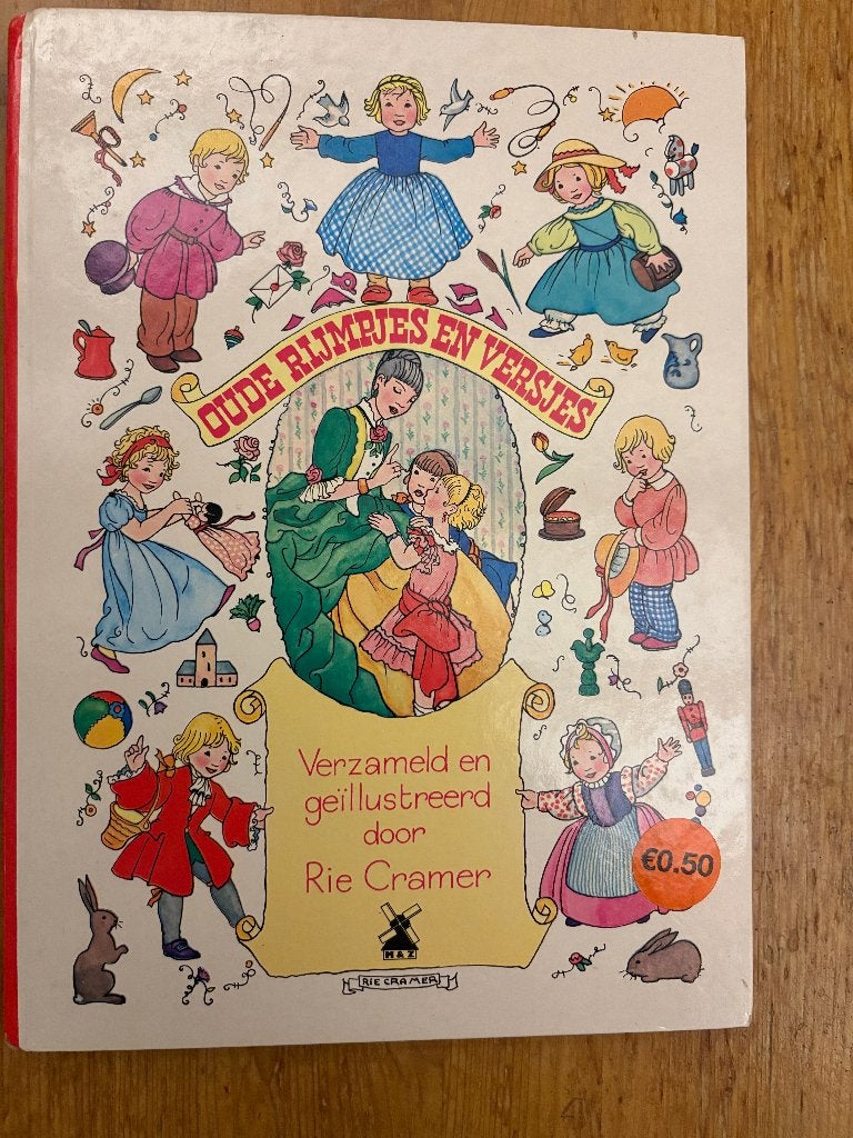 Oude rijmpjes en versjes,     door Rie Cramer, Ophalen of Verzenden, Zo goed als nieuw, Fictie algemeen
